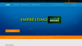 What Crefisinha.com.br website looked like in 2022 (1 year ago)