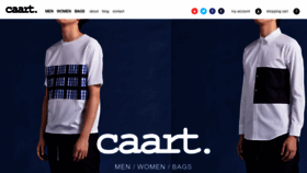 What Caart.org website looked like in 2022 (1 year ago)