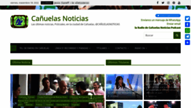 What Canuelasnoticias.com website looked like in 2022 (1 year ago)