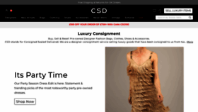 What Csd.shop website looked like in 2022 (1 year ago)