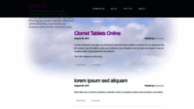 What Clomid.sbs website looked like in 2022 (1 year ago)