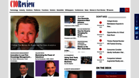 What Cioreview.com website looked like in 2022 (1 year ago)