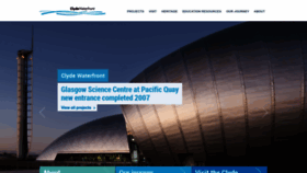What Clydewaterfront.com website looked like in 2022 (1 year ago)