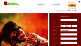 What Coimbatorematrimony.com website looked like in 2022 (1 year ago)