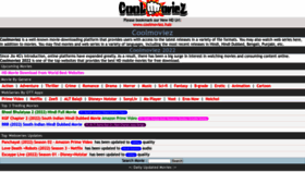 What Coolmoviez.net website looked like in 2022 (3 years ago)