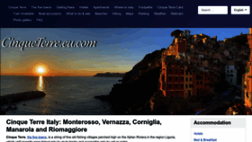 What Cinqueterre.eu.com website looked like in 2022 (1 year ago)