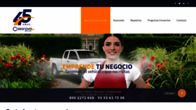 What Casanovarentacar.mx website looked like in 2022 (1 year ago)