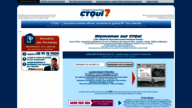 What Ctqui.com website looked like in 2022 (1 year ago)