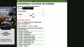 What Conversor-de-medidas.com website looked like in 2022 (1 year ago)