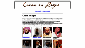 What Coran-en-ligne.com website looked like in 2022 (1 year ago)