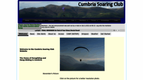 What Cumbriasoaringclub.co.uk website looked like in 2022 (1 year ago)