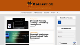 What Coinerpals.com website looked like in 2022 (1 year ago)