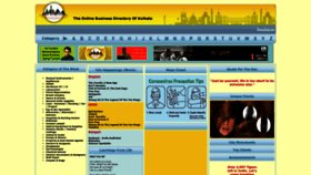 What Calcuttayellowpages.com website looked like in 2022 (1 year ago)