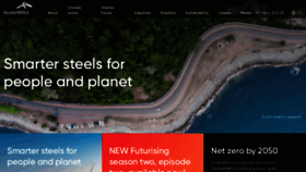 What Corporate.arcelormittal.com website looked like in 2022 (1 year ago)