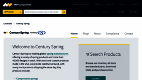 What Centuryspring.com website looked like in 2022 (1 year ago)