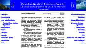 What Cnrs-scrn.org website looked like in 2022 (1 year ago)