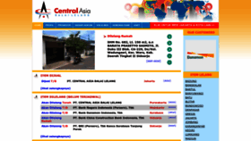 What Centralasialelang.com website looked like in 2022 (1 year ago)