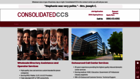 What Consolidatedccs.com website looked like in 2022 (1 year ago)