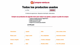 What Compra-venta.es website looked like in 2022 (1 year ago)