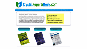 What Crystalreportsbook.com website looked like in 2022 (1 year ago)