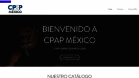 What Cpapmexico.com website looked like in 2022 (1 year ago)