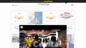 What Cevital.com website looked like in 2022 (1 year ago)