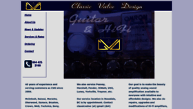 What Classicvalve.ca website looked like in 2022 (1 year ago)