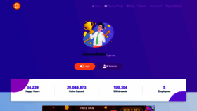 What Coinmb.com website looked like in 2022 (3 years ago)
