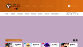 What Coffeemanga.com website looked like in 2022 (1 year ago)