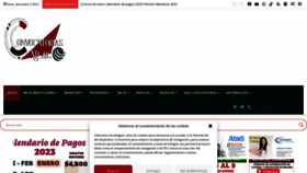 What Convocatoriasmexico.com website looked like in 2022 (1 year ago)