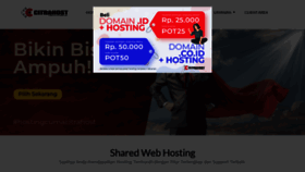What Citrahost.com website looked like in 2022 (1 year ago)