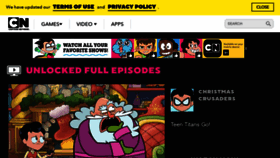 What Cartoonnetwork.com.co website looked like in 2022 (1 year ago)