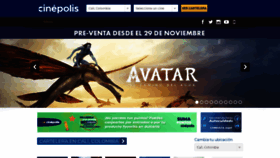 What Cinepolis.com.co website looked like in 2022 (1 year ago)