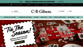 What Crgibson.com website looked like in 2022 (1 year ago)