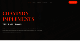 What Championimplements.com website looked like in 2022 (1 year ago)