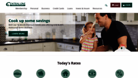 What Centralfcu.com website looked like in 2022 (1 year ago)