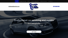 What Caerphillycarclinic.co.uk website looked like in 2022 (1 year ago)