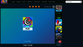 What Colortunnel.io website looked like in 2022 (1 year ago)