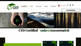 What Cydcertifiedforo.com website looked like in 2022 (1 year ago)