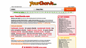 What Chordu1.com website looked like in 2022 (1 year ago)