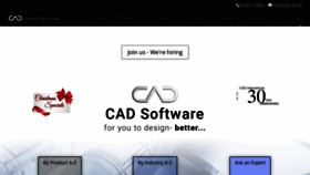 What Cad.com.au website looked like in 2022 (1 year ago)