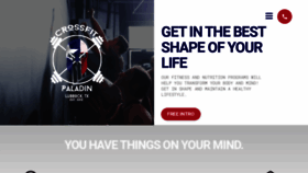 What Crossfitpaladin.com website looked like in 2022 (1 year ago)