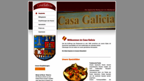 What Casa-galicia.de website looked like in 2022 (1 year ago)