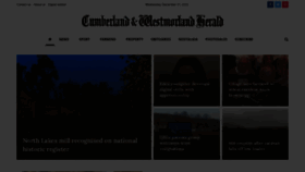 What Cwherald.com website looked like in 2022 (1 year ago)