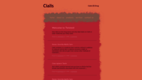 What Ciallis.shop website looked like in 2022 (1 year ago)