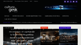 What Culturageek.com.ar website looked like in 2022 (1 year ago)