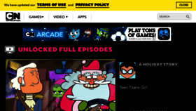 What Cartoonnetwork.com.ar website looked like in 2022 (1 year ago)