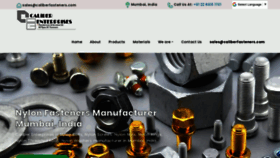 What Caliberfasteners.com website looked like in 2022 (1 year ago)