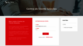 What Centraldocliente.selecoes.com.br website looked like in 2022 (1 year ago)