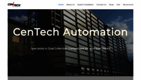 What Centechautomation.com website looked like in 2022 (1 year ago)